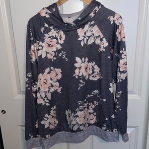 Floral hoodie